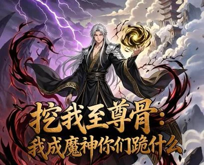 挖我至尊骨，我成魔神你们跪什么动态漫画封面图