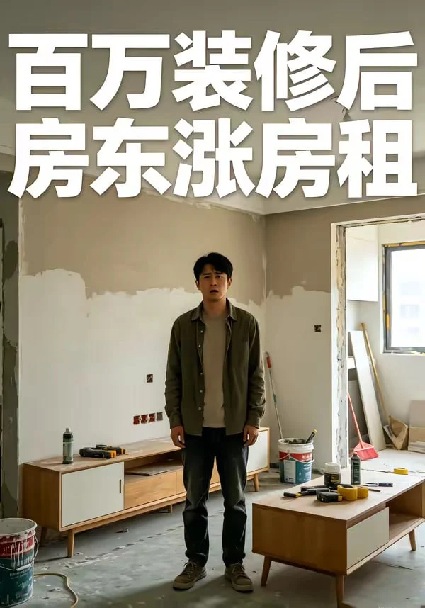 百万装修后，房东张房租封面图